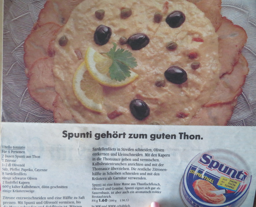 VITELLO TONNATO